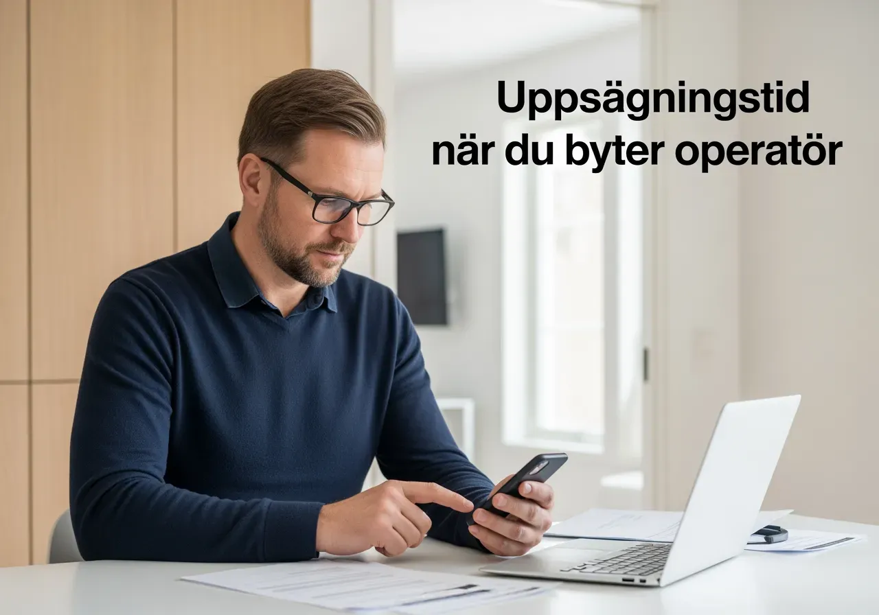 Uppsägningstid när du byter operatör