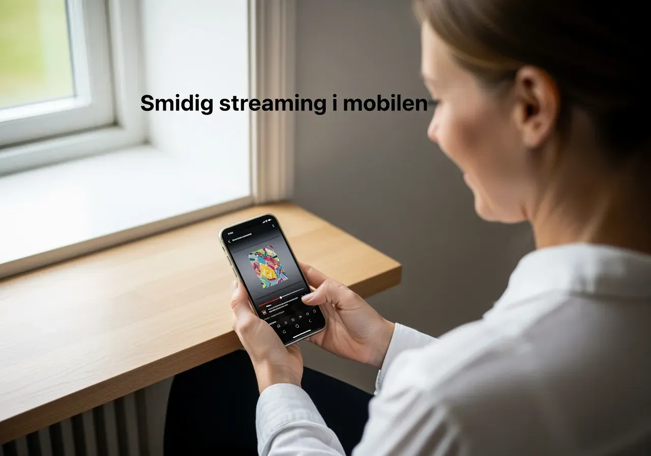 Smidig streaming i mobilen