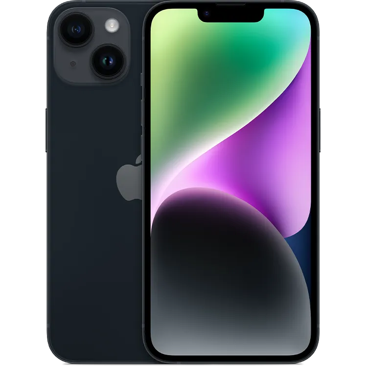 Apple iPhone 14 256GB - Svart Med Abonnemang 36 x 195 SEK