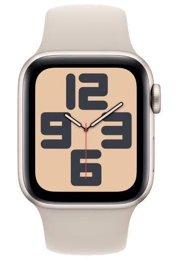 Apple Watch SE gen2 4G - Sportband Vit Med Abonnemang 36 x 115 SEK