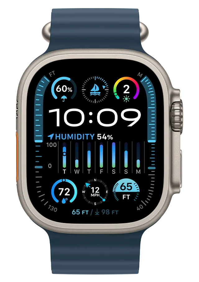 Apple Watch Ultra 2 4G - Havsband Blå Med Abonnemang 36 x 319 SEK