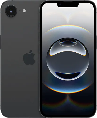 iPhone 16e 128Gb Svart - Abonnemang med bindningstid