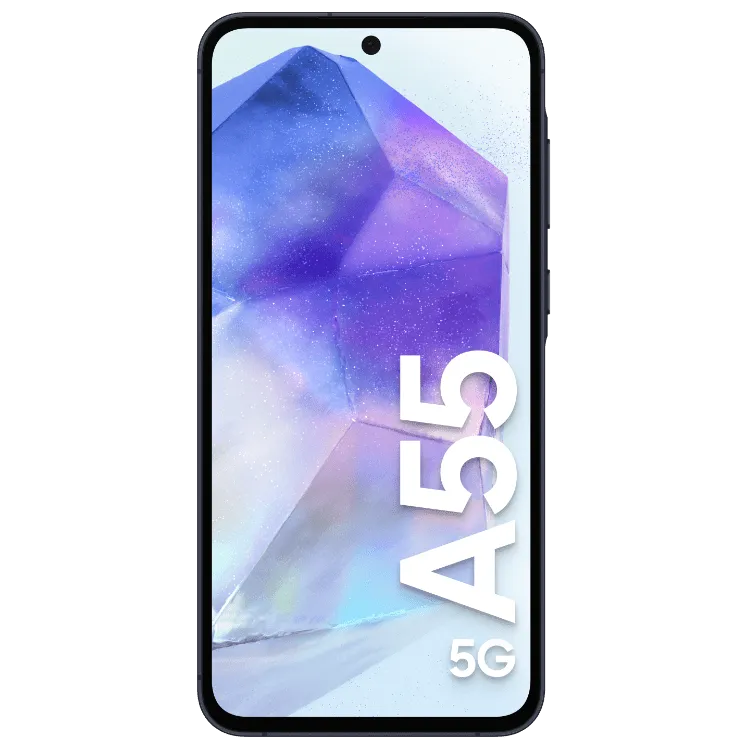 Samsung Galaxy A55 128GB - Mörkblå Med Abonnemang 36 x 195 SEK