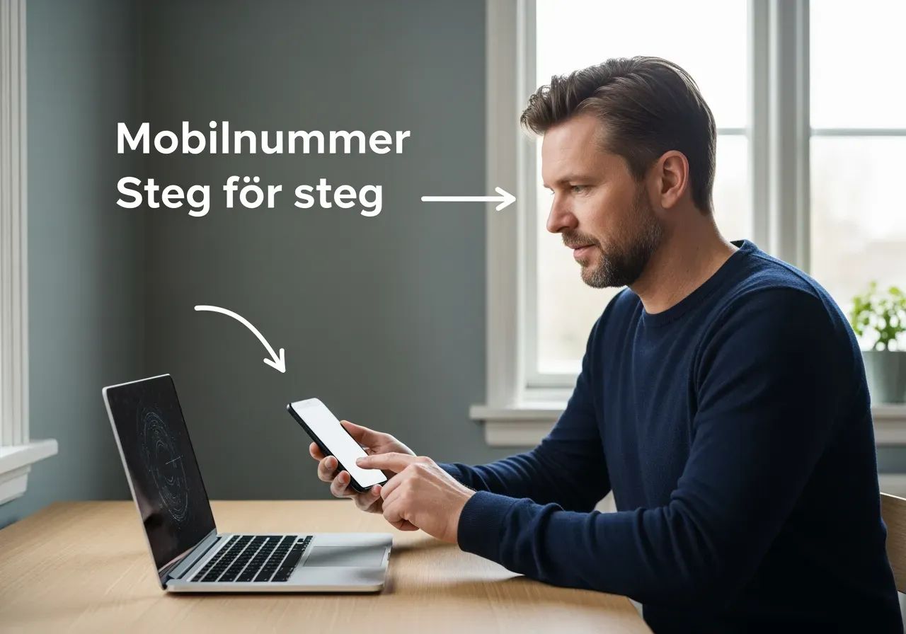 Flytta mobilnummer steg för steg