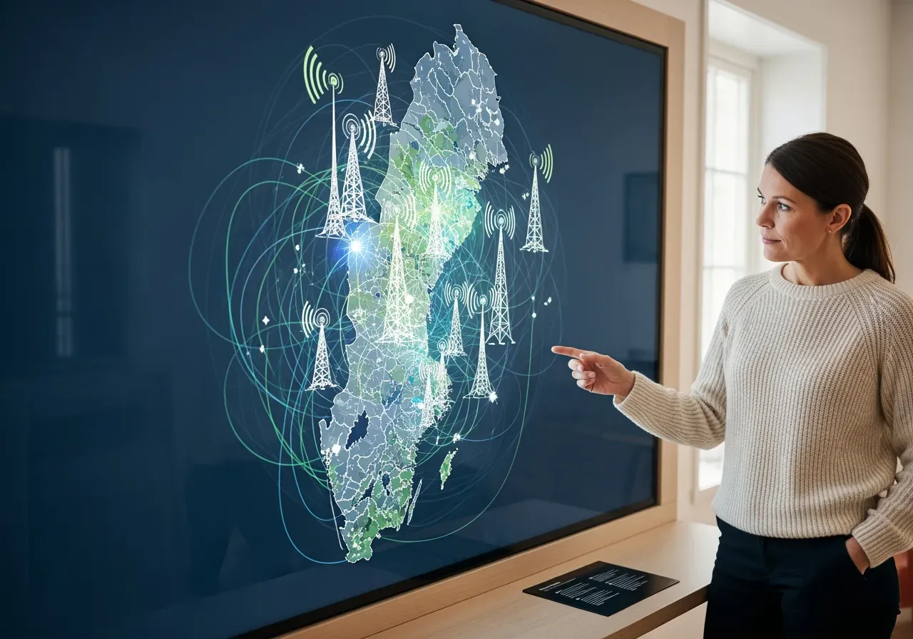 Översikt operatörer och mobilnät i Sverige