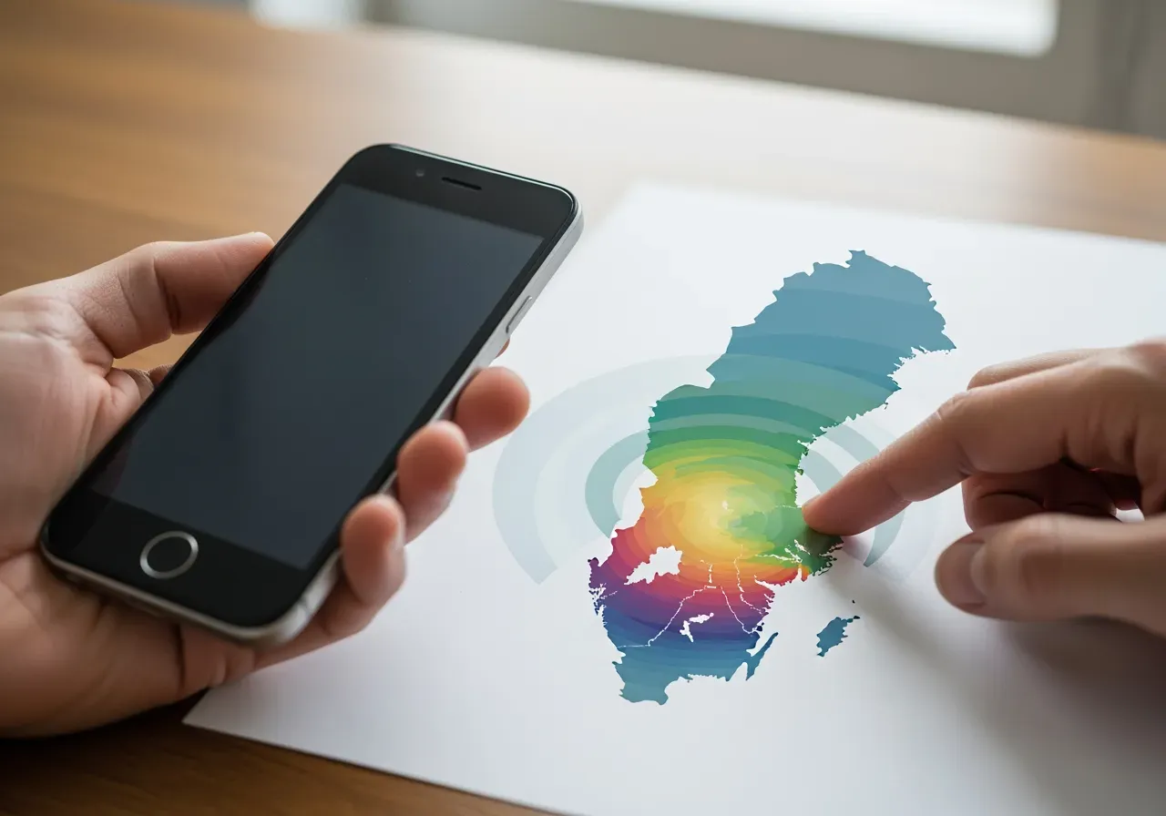 Täckningskartor för svenska mobilnät